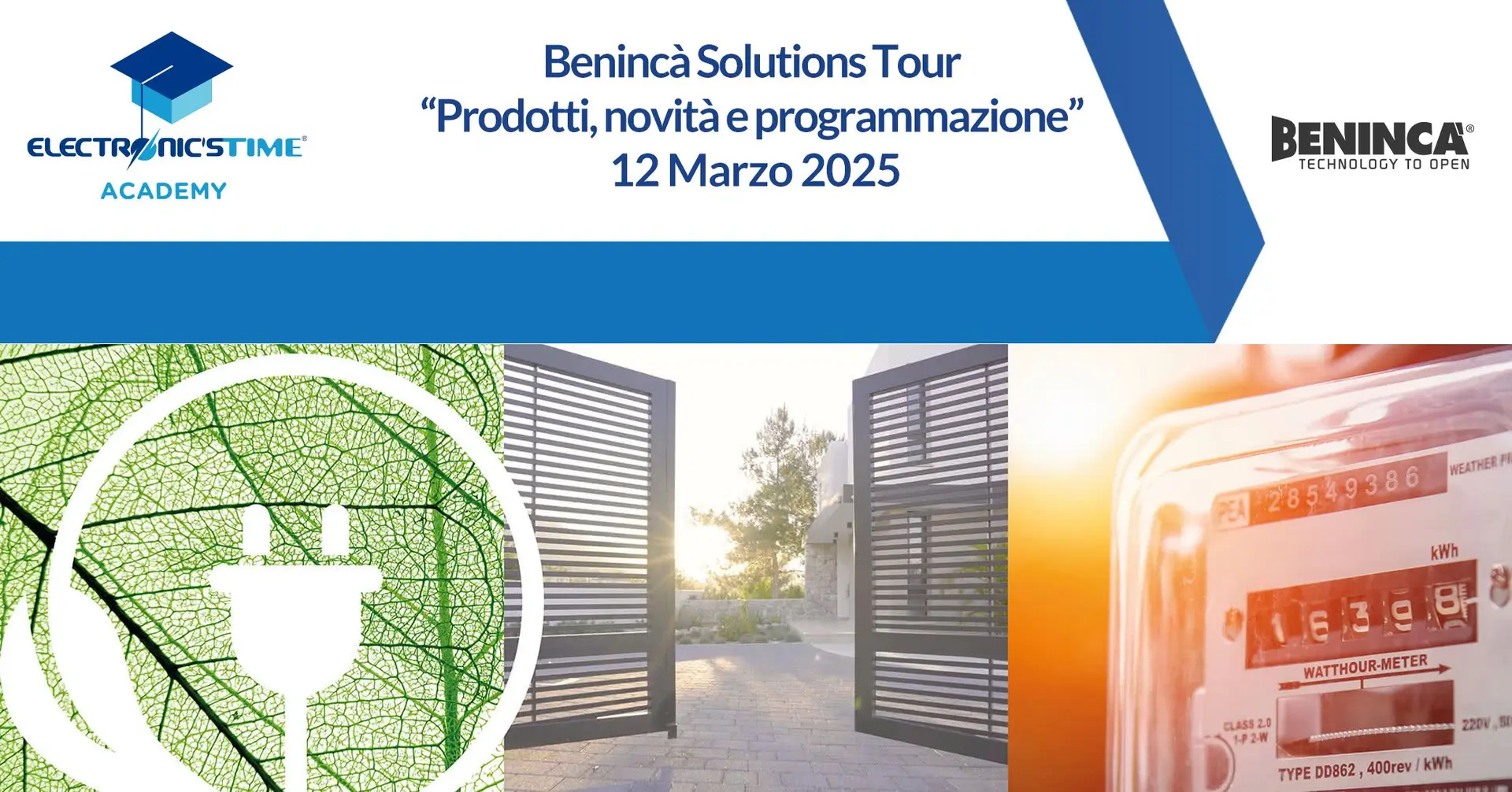 CORSO Benincà: Progettazione Eco-compatibile e Nuova Gamma di Automazioni