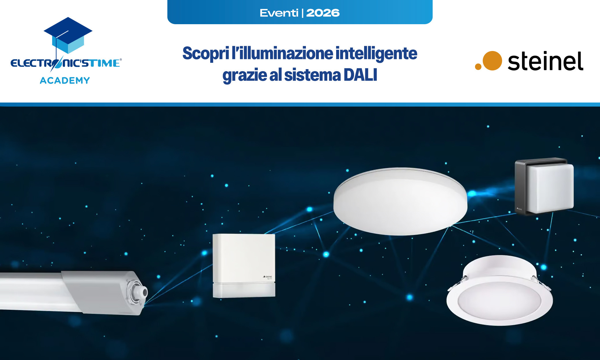 DALI Steinel-Dalla progettazione alla messa in servizio dell'impianto