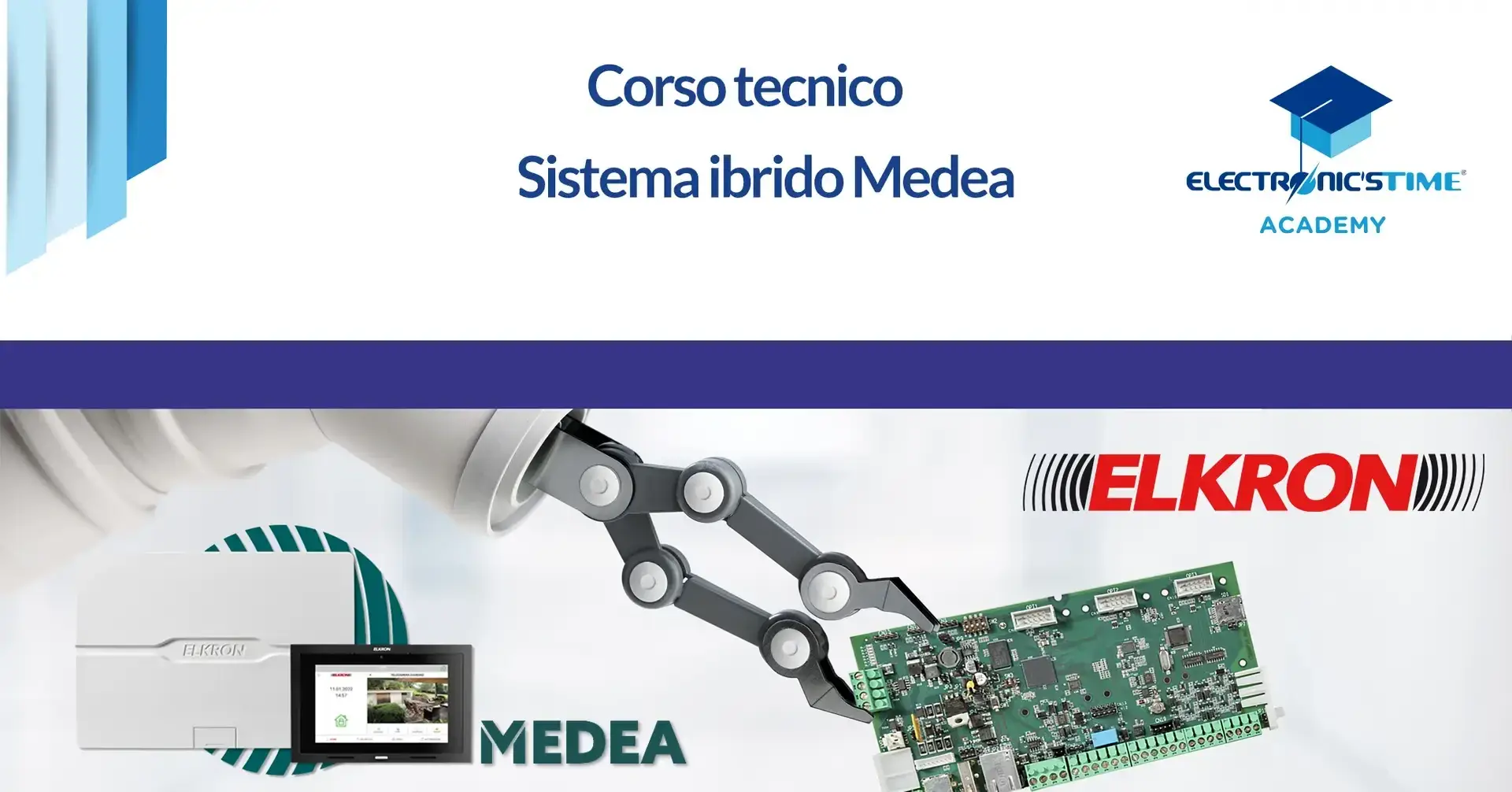 ELKRON NUOVO SISTEMA IBRIDO MEDEA MULTIFUNZIONE IP NATIVO