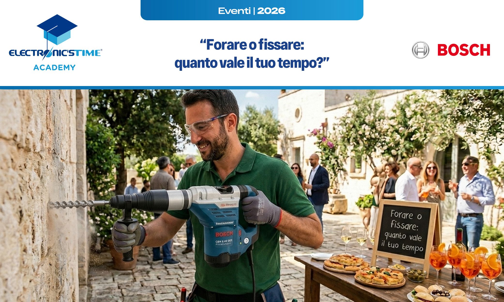 Evento Bosch Power Tools by Electronic's Time
