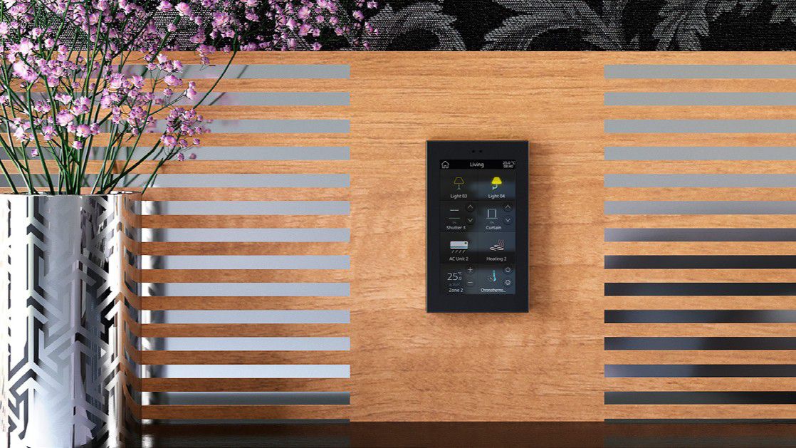 GetFace IP Zennio con moduli tastiera e RFID